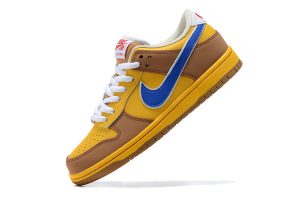 Nike Dunk Low “Brown-Yellow-Blue”