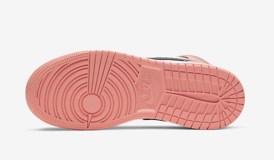 Air Jordan 1 Mid GS "Pink-Quartz"