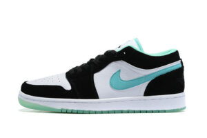 Air Jordan 1 Low "White-Green-Blue"