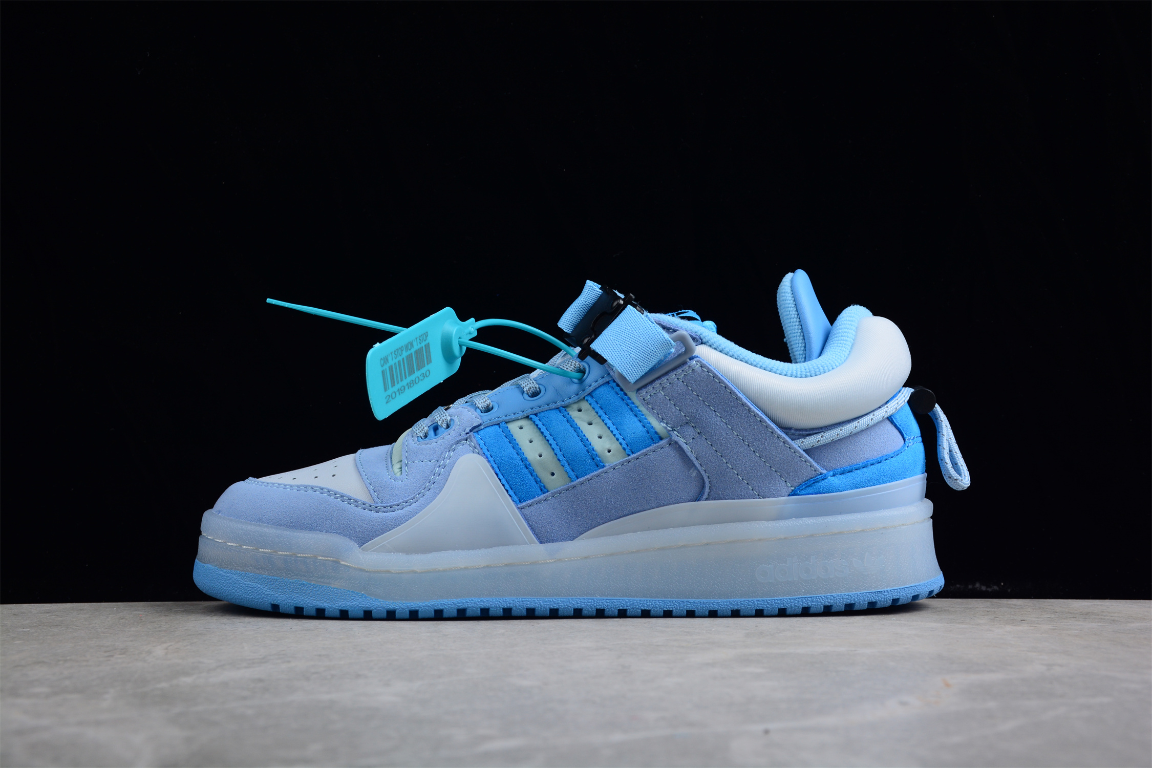 Adidas x Bad Bunny AD Forum 84 Buckle Low - The Foot Planet