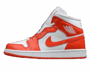 Air Jordan 1 Mid "White Orange"
