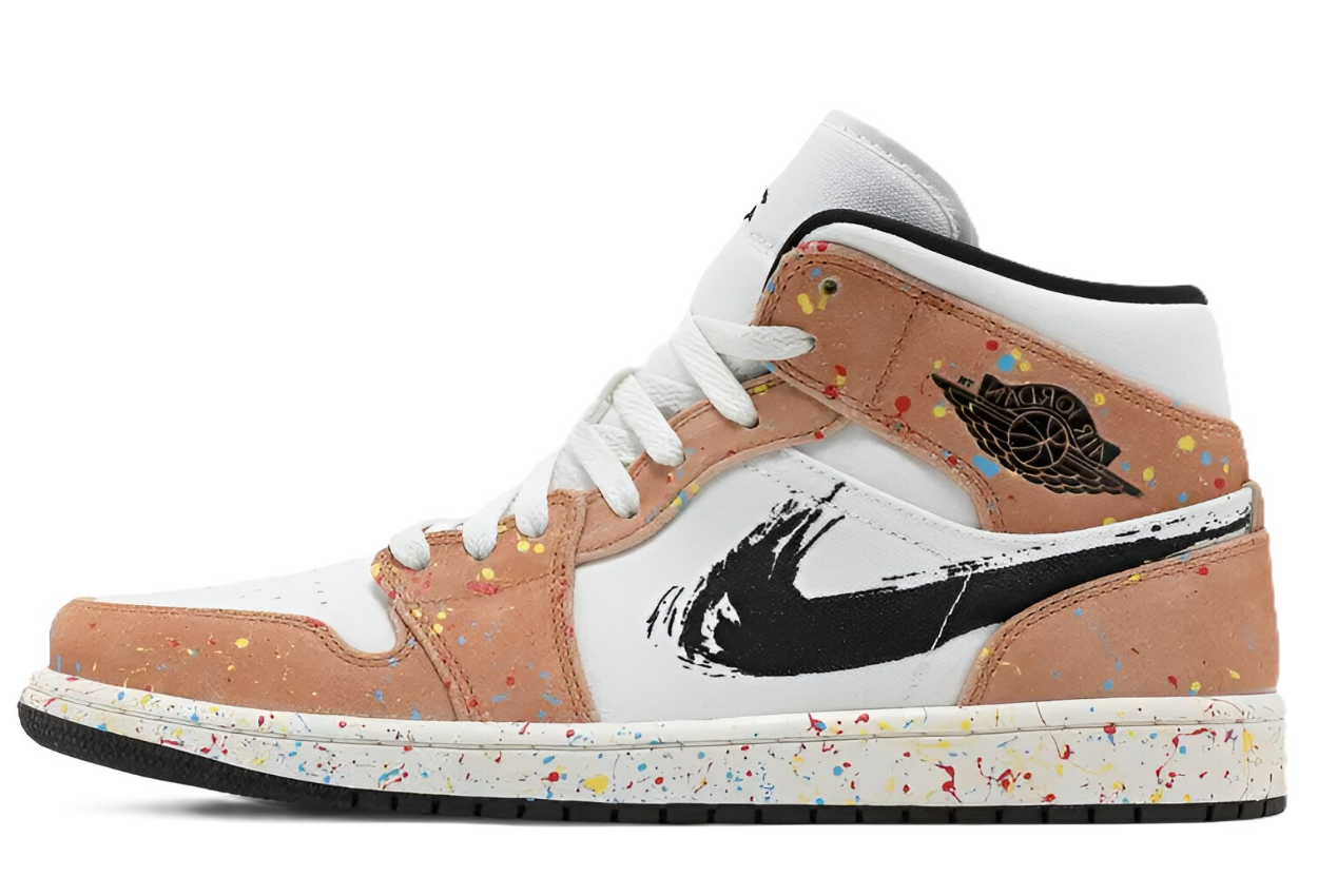 Air Jordan 1 Mid "Splatter"