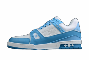 Louis Vuitton Trainer Sneaker Low "Blue Monogram"