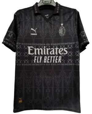 Camiseta Manga C "AC Milan Especial Negro"