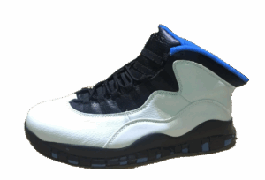 Air Jordan 10 "White/Black/Blue"