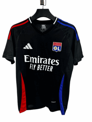 Camiseta Manga C "Lyon Away Black"