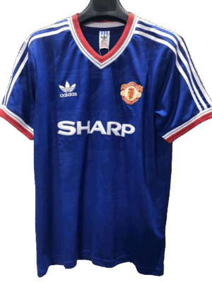 Camiseta Manga C "Retro Blue 1986 Manchester United"