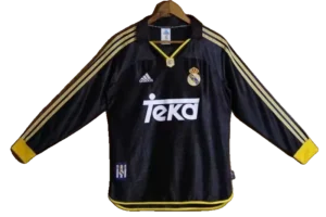 Camiseta Manga L "Retro 98-00 Real Madrid Black"