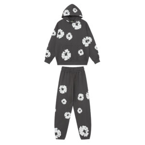 Conjunto Denim Tears "Dark Gray with Flowers"