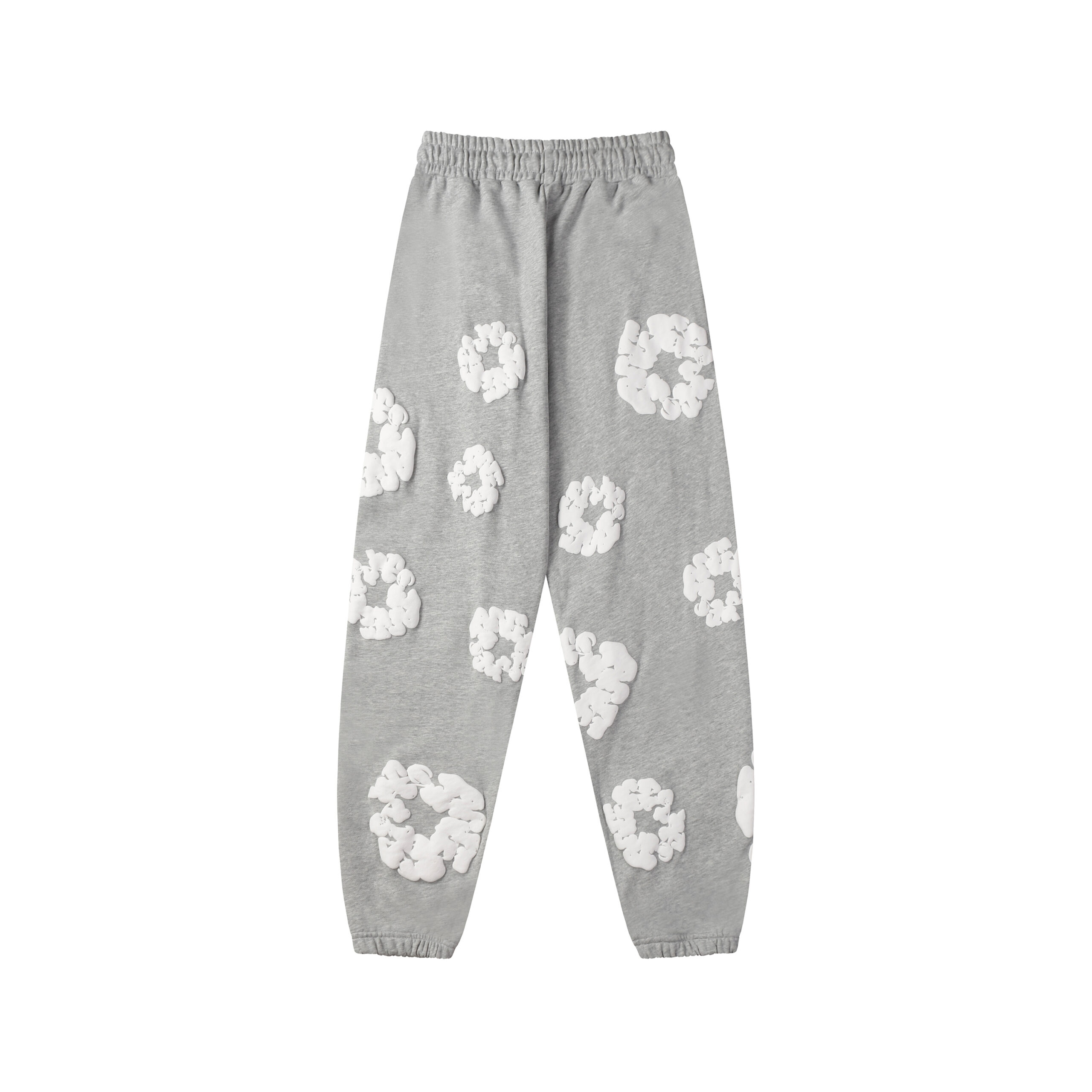 Pantalón Denim Tears "Light Gray with Flowers" - Imagen 2