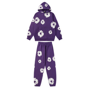 Conjunto Denim Tears "Light Lilac with Flowers"