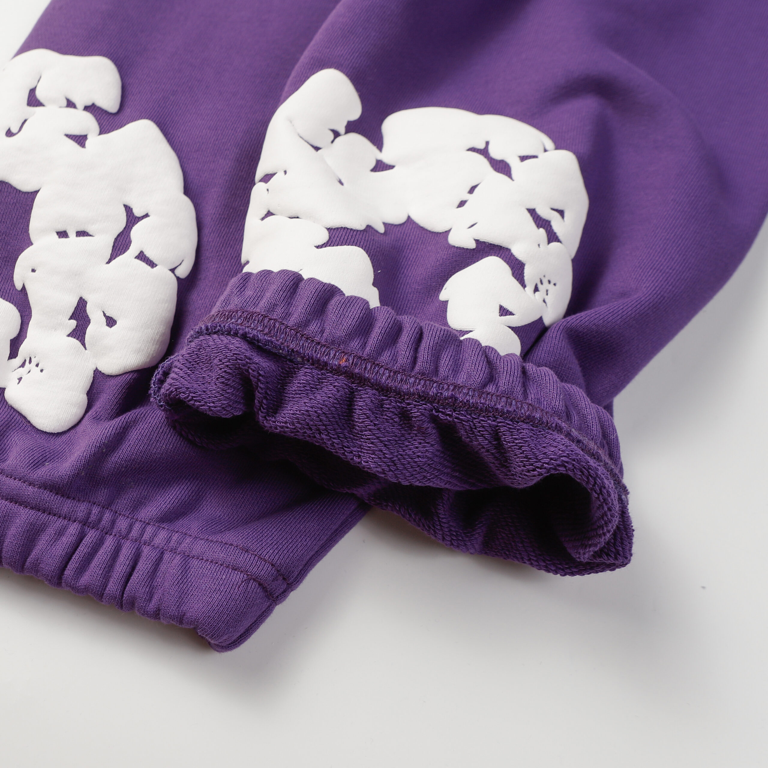 Pantalón Denim Tears "Light Lilac with Flowers" - Imagen 4