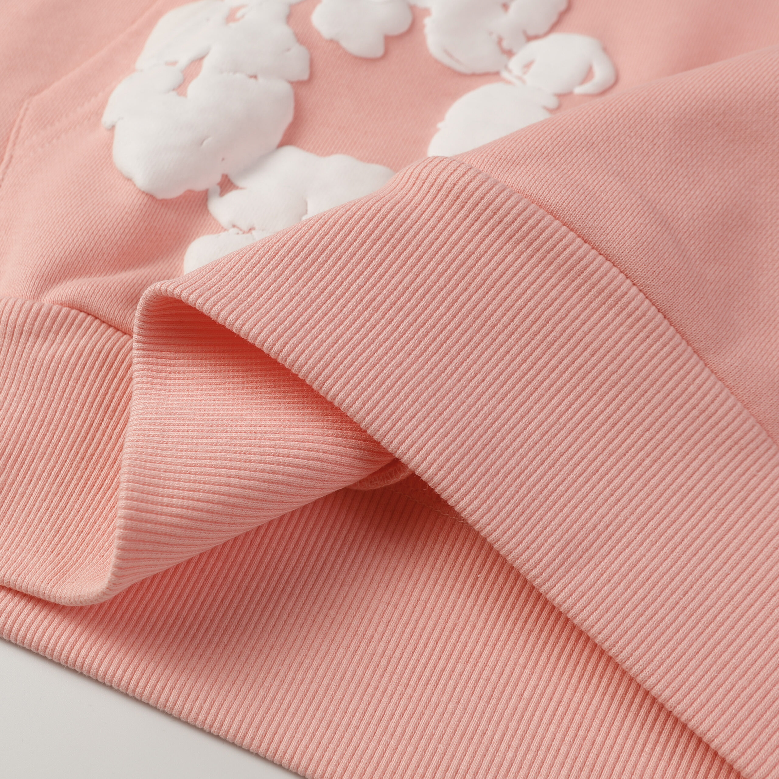 Sudadera Denim Tears "Pale Pink with Flowers" - Imagen 4