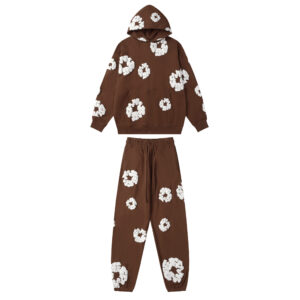 Conjunto Denim Tears "Chocolate Brown with Flowers"