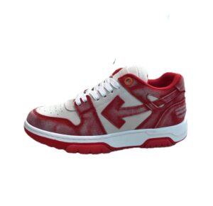 Off White "Faded Red & White"