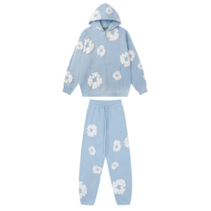 Conjunto Denim Tears "Baby Blue with Flowers"