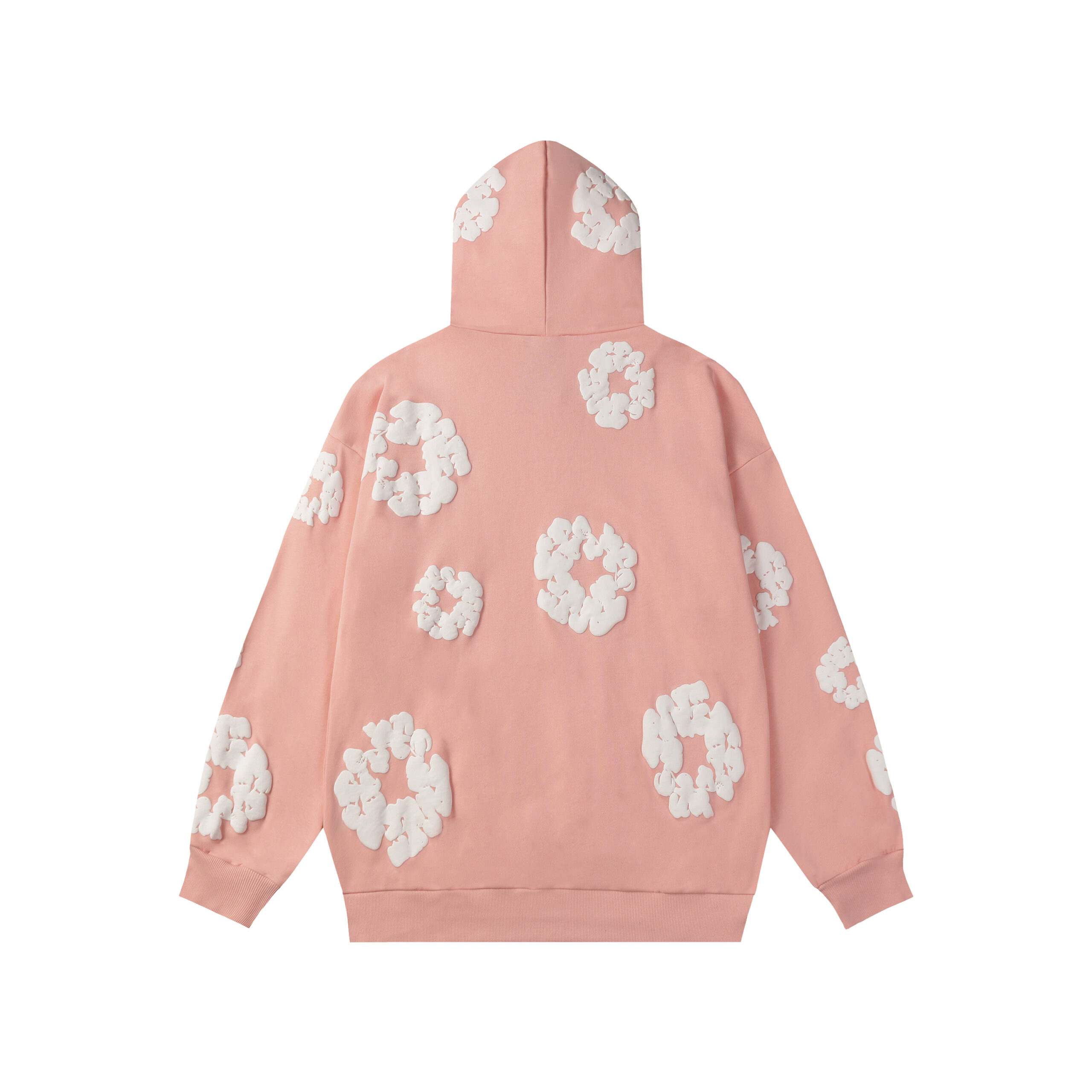 Sudadera Denim Tears "Pale Pink with Flowers" - Imagen 3