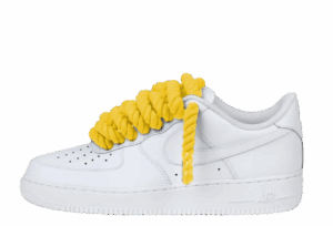 Nike Air Force 1 "White & Yellow Braid"