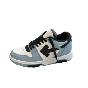 Off White "Light Blue & Black Stripe"