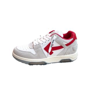 Off White "Gray Red Stripe"