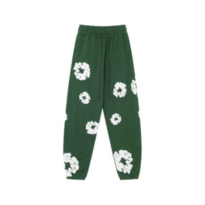 Pantalón Denim Tears "Olive Green with Flowers"