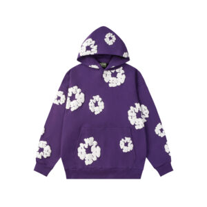 Sudadera Denim Tears "Light Lilac with Flowers"