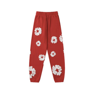 Pantalón Denim Tears "Cherry Red with Flowers"