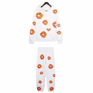 Conjunto Denim Tears "Ivory Ember Flowers"