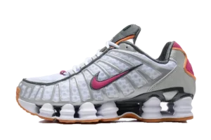 Nike Shox "Light Gray & Reddish Details"