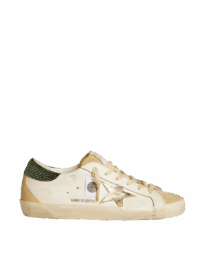 Golden Goose "Super-Star LTD Leather Star & Swarovski Heel"