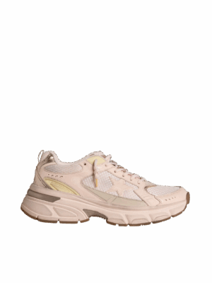Golden Goose "Lightstar Pink Leather & Mesh Upper Pink Star"