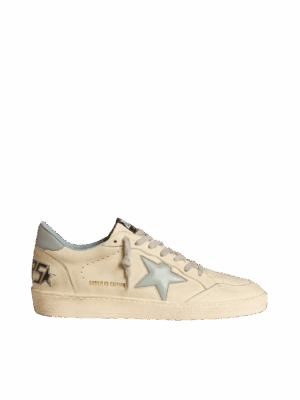 Golden Goose "Ball Star LTD Light Blue Plastic Star & Leather Heel"