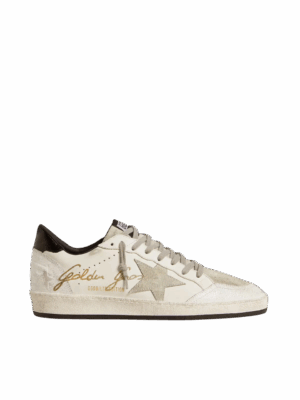Golden Goose "Ball Star LTD Suede Star & Textured Heel"