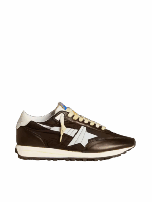 Golden Goose "Marathon Black Nylon Upper White Star"