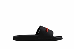 Chanclas Balenciaga Pool Slide «Black & Red»