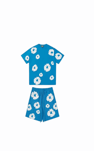 Conjunto Denim Tears Manga C "Light Blue"