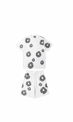 Conjunto Denim Tears Manga C "White"