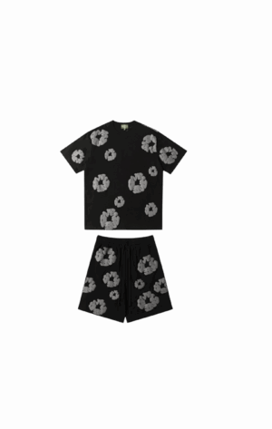Conjunto Denim Tears Manga C "Black & Gray"