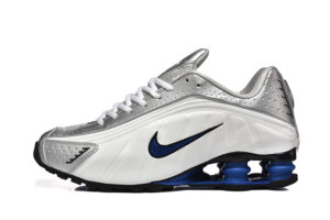 Nike Shox «Silver and Blue»