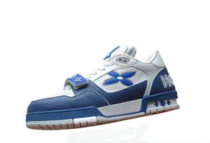 Louis Vuitton Trainer Sneaker Low «Blue/White»