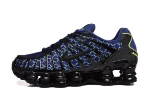 Nike Shox «Black | Blue & Green Pattern»