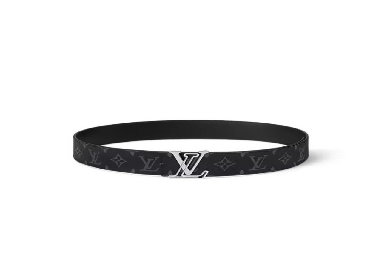 Cinturón Louis Vuitton – «Black Monogram LV»