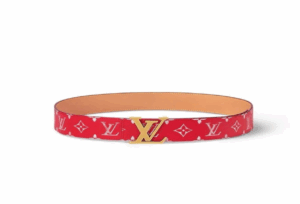 Cinturón Louis Vuitton – «Red Monogram LV»