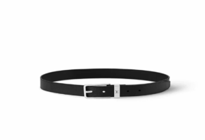 Cinturón Louis Vuitton – «Black Elegant Without Monogram»
