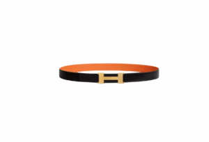 Cinturón Hermes – «Elegant Black/Orange»