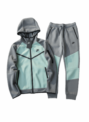 Nike Tech «Grey & Green»