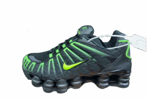 Nike Shox «White, Black and Green»