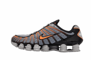 Nike Shox «Grey, Black and Orange»